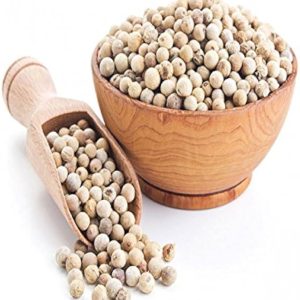 White Pepper Organic (Dehydrated Peppercorns) – 50g – 250g