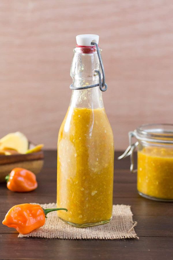 Scotch Bonnet and Raw Mango Heat Sauce – 250 ml (Bottle)